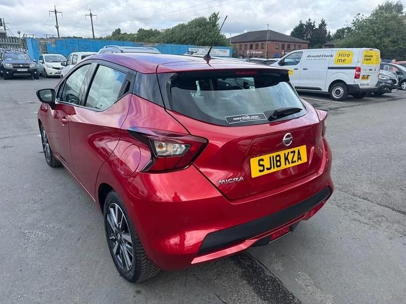 Used Nissan Micra Acenta 2018 Red Hatchback
