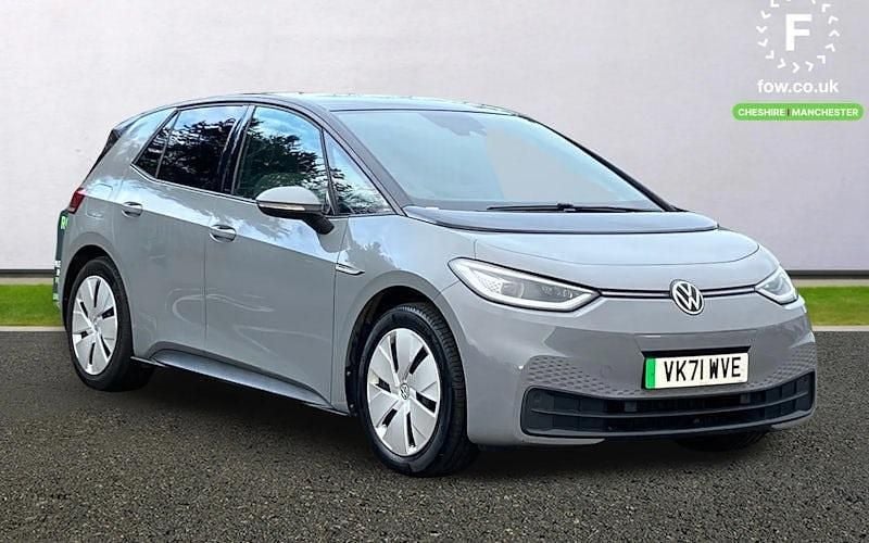 Used VW ID.3 Pro 106 kW (145 HP) 2021 Grey Hatchback