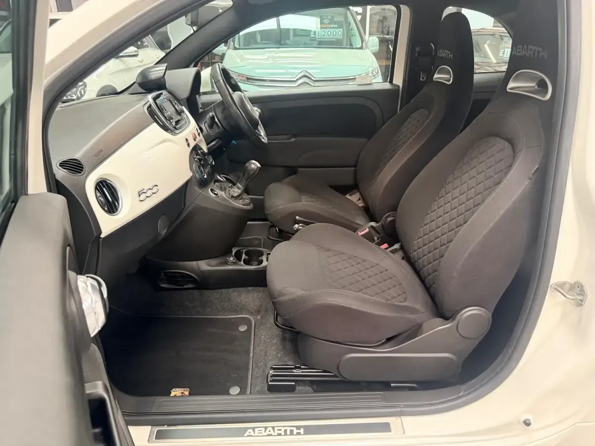 Used Abarth 595 2020 White Hatchback