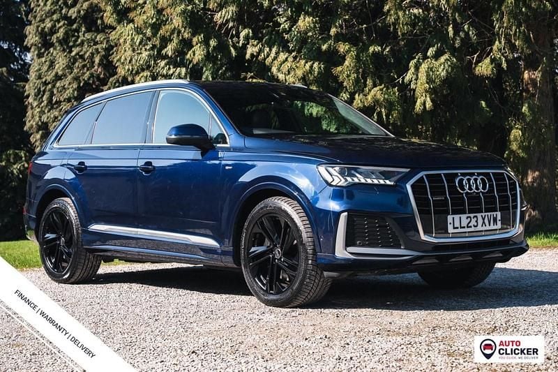 Used Audi Q7 Black Edition 286 HP (210 kW) 2023 Blue SUV
