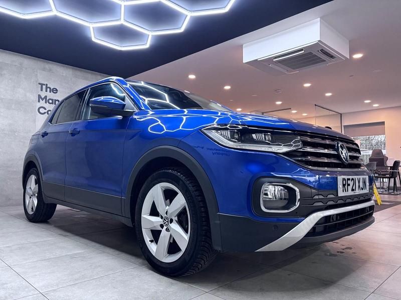 Used VW T-Cross SEL 2021 Blue SUV