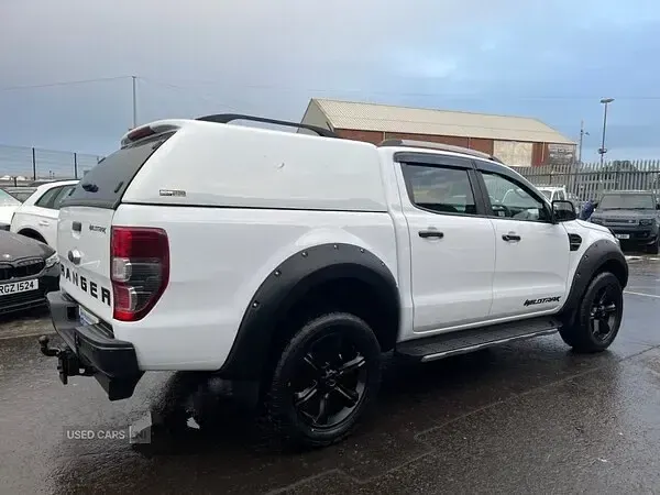 Used Ford Ranger Wildtrack 210 HP (154 kW) 2022 White Pickup