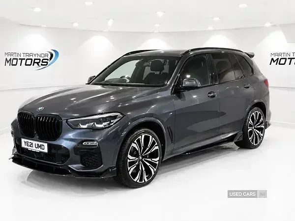 Usado BMW X5 M Sport 394 HP (289 kW) 2021 Cinzento SUV