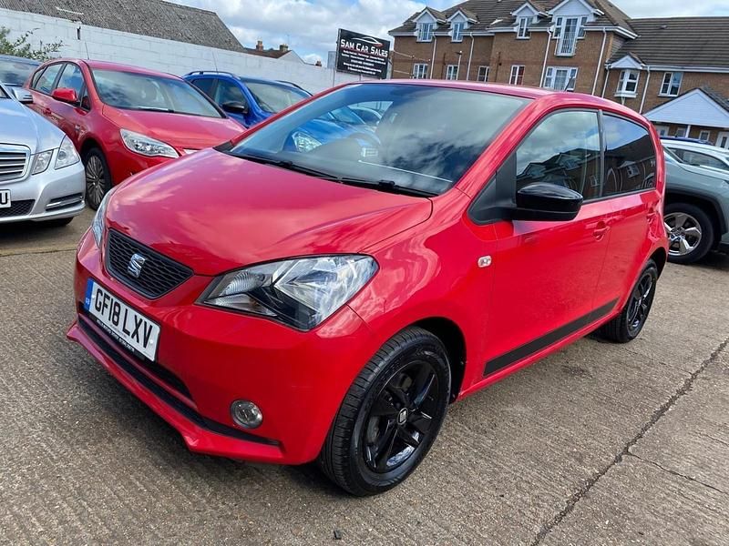Used Seat Mii Design 2018 Red Hatchback