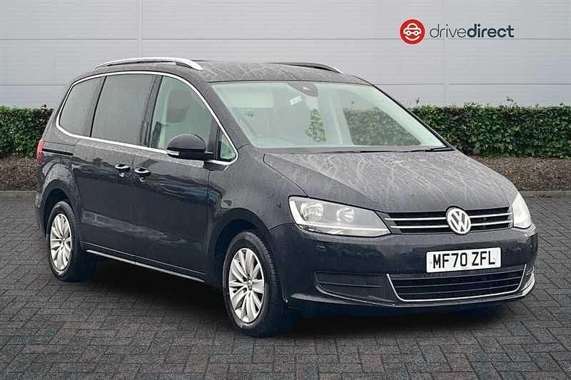 Used VW Sharan SE 150 HP (110 kW) 2020 Black MPV