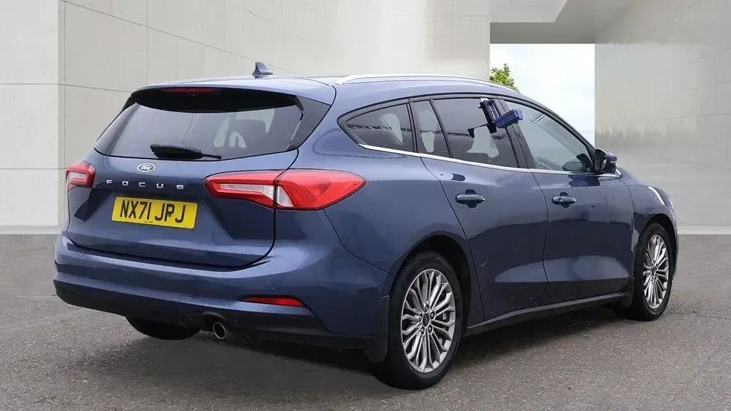 Used Ford Focus Titanium X 2021 Blue Estate