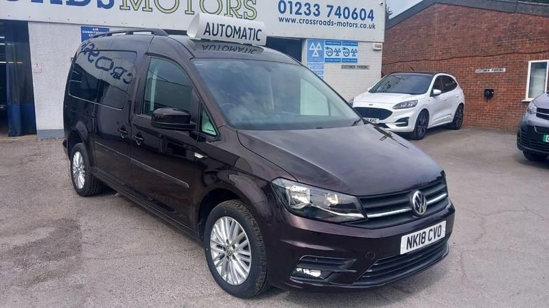 Used VW Caddy Maxi Life Life 2018 Mauve/purple MPV