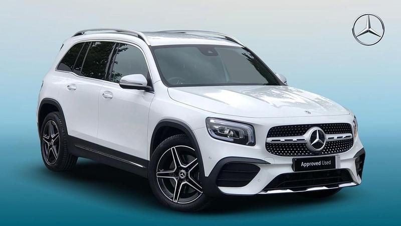 White Used 2023 Mercedes GLB220 AMG Line Premium SUV | £29,895 (Good price) - Image 1/4