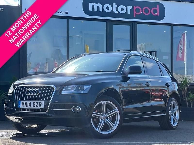 Black Used 2014 Audi Q5 S-line plus SUV | £12,790 (Fair price) - Image 1/3