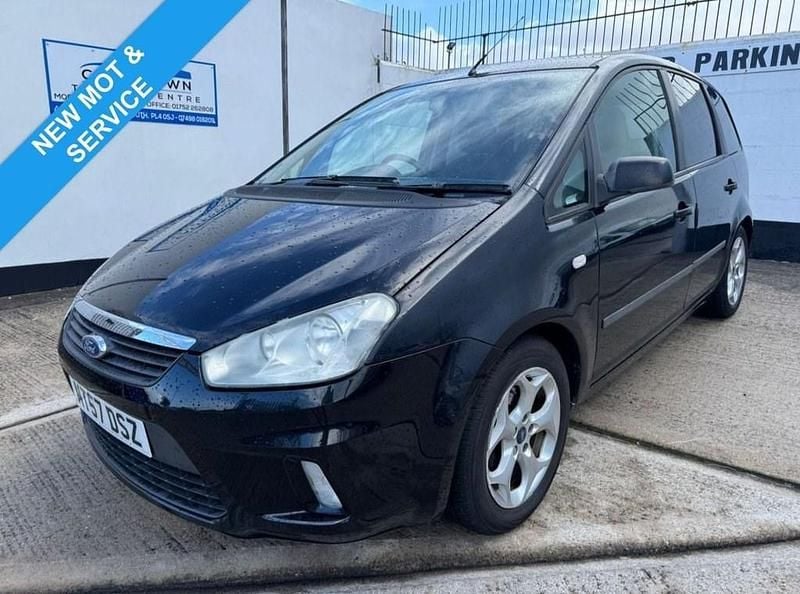 Black Used 2007 Ford C-MAX Zetec MPV | £2,495 (Fair price) - Image 1/4