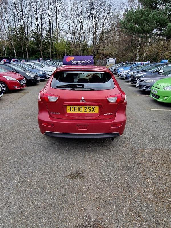 Used Mitsubishi Lancer 143 HP (105 kW) 2010 Red Hatchback
