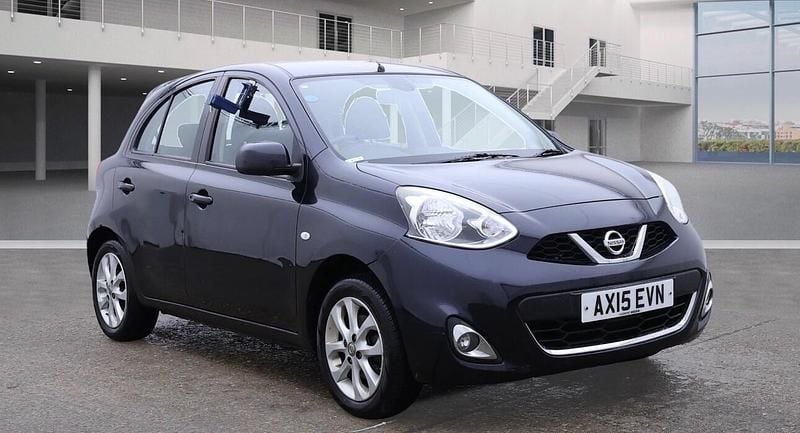 Black Used 2015 Nissan Micra Acenta Hatchback | £5,995 (Fair price) - Image 1/4