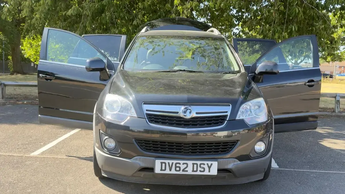 Used Vauxhall Antara 184 HP (135 kW) 2012 Black SUV