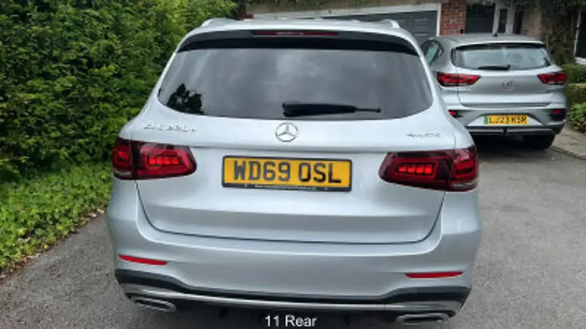 Used Mercedes GLC220 Active 2020 Silver SUV
