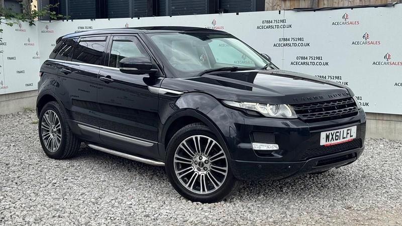 Black Used 2011 Land Rover Range Rover evoque Prestige Estate | £6,295 (Good price) - Image 1/4