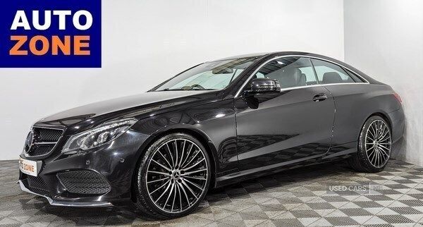 Black Used 2016 Mercedes E220 AMG line Coupe | £13,495 (Fair price) - Image 1/3