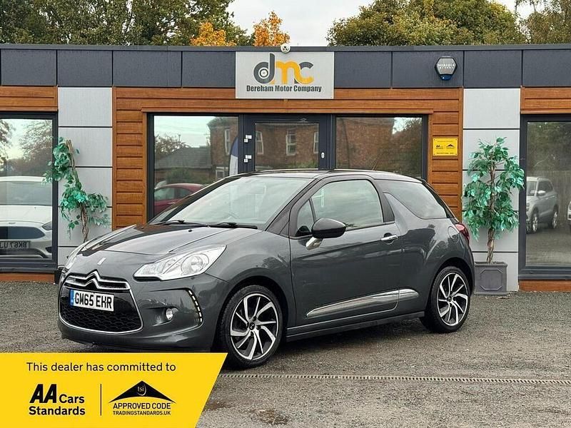 Grey Used 2015 DS Automobiles DS3 Hatchback | £2,999 (Fair price) - Image 1/2
