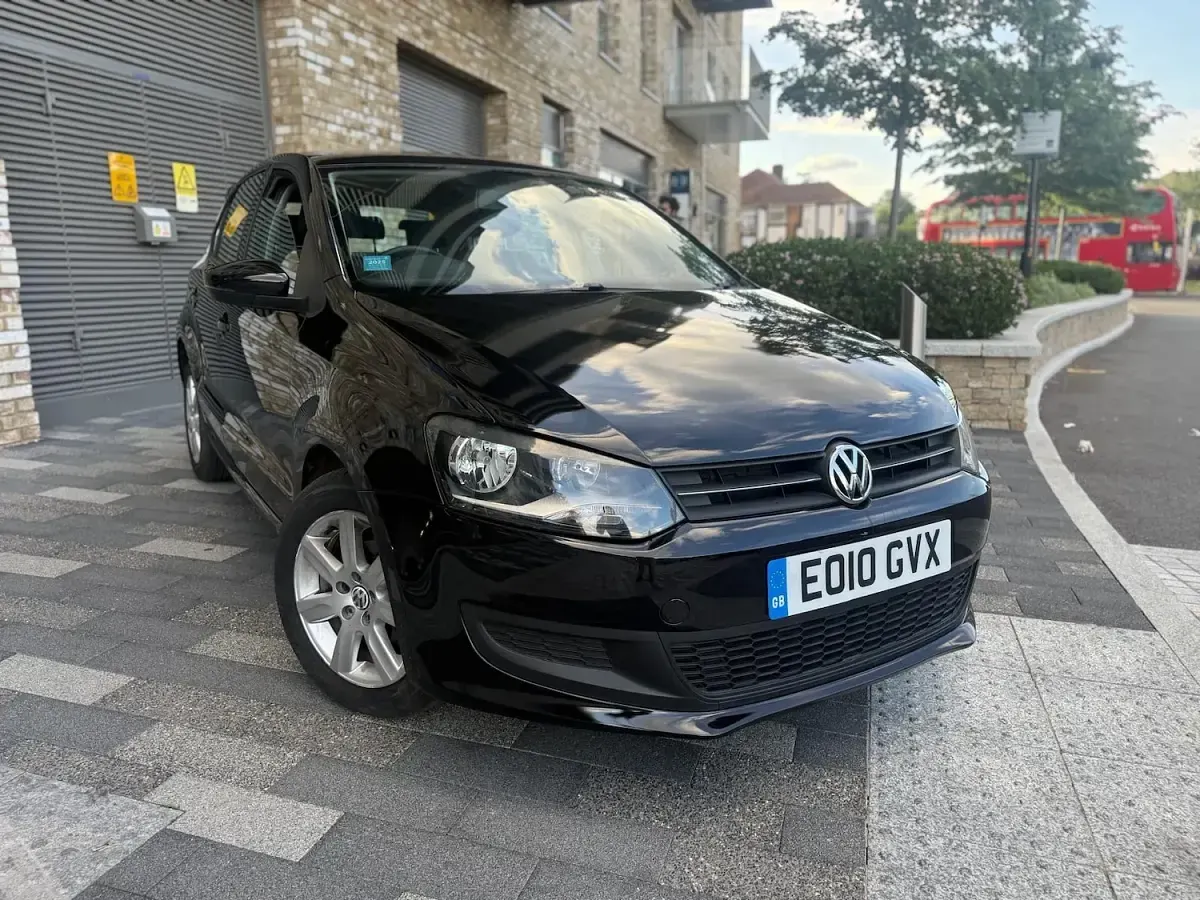 Used VW Polo SE 85 HP (62 kW) 2010 Black Hatchback