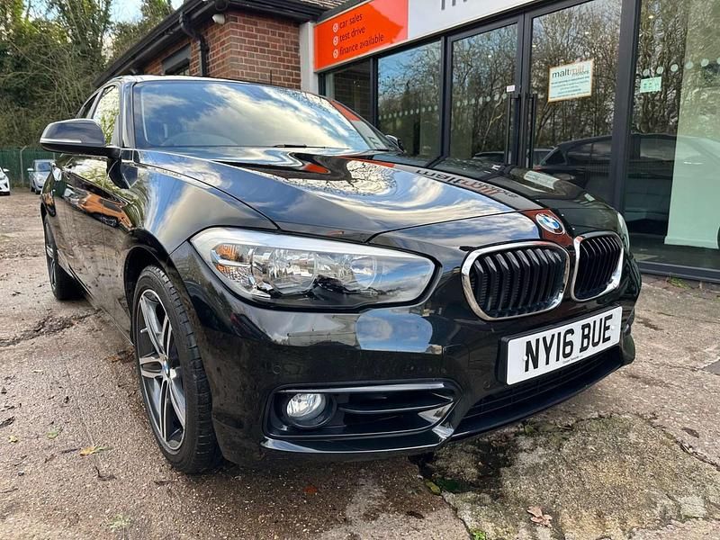 Black Used 2016 BMW 118 Sport Line Hatchback | £10,995 (Super price) - Image 1/4