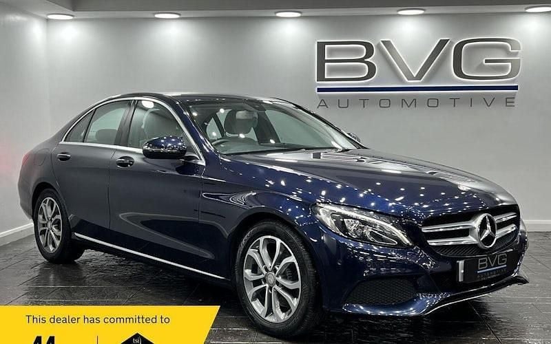Blue Used 2016 Mercedes C200 Sedan | £10,994 (Good price) - Image 1/4
