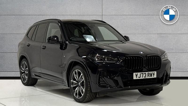 Black Used 2023 BMW X3 M Sport SUV | £38,750 (Fair price) - Image 1/4