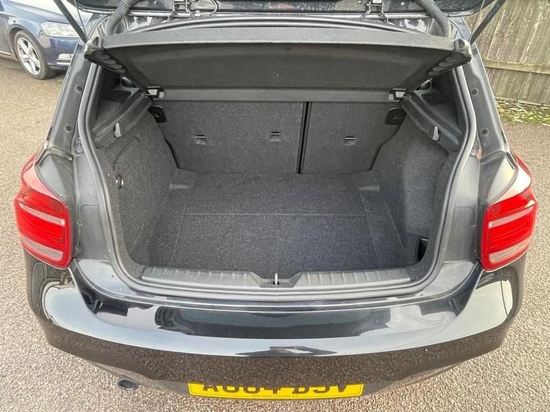 Used BMW 116 Sport Line 136 HP (100 kW) 2014 Black Hatchback