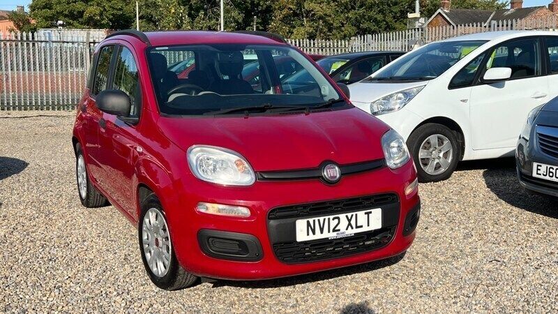 Red Used 2012 Fiat Panda Easy Hatchback | £2,399 (Fair price) - Image 1/4