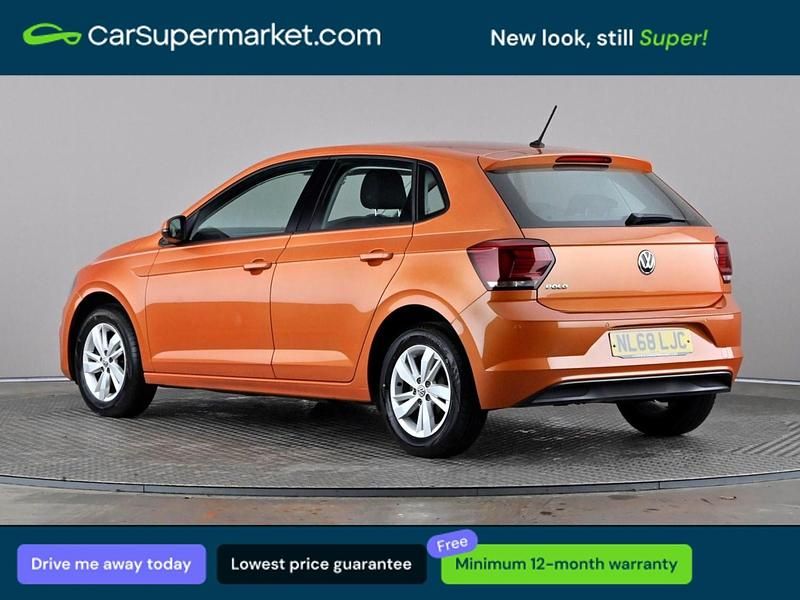 Used VW Polo SE 2018 Orange Hatchback