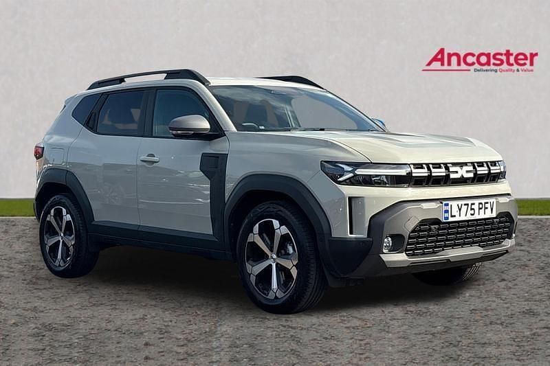 New Dacia Duster Journey 2025 Cream Hatchback