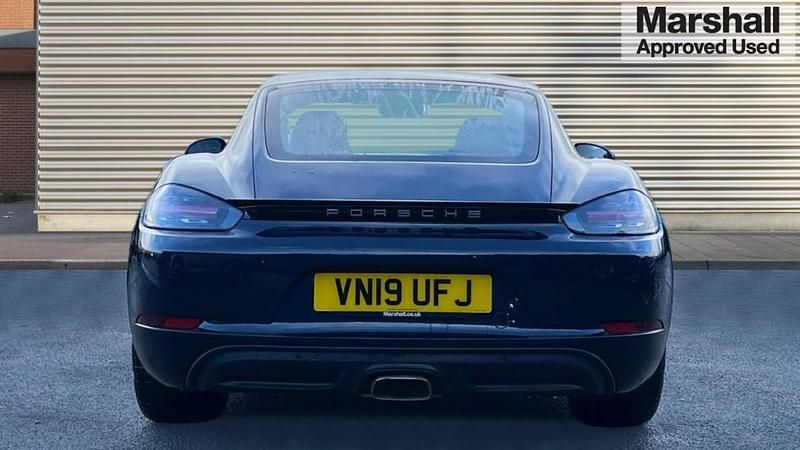 Used Porsche 718 Cayman 300 HP (220 kW) 2019 Blue Coupe
