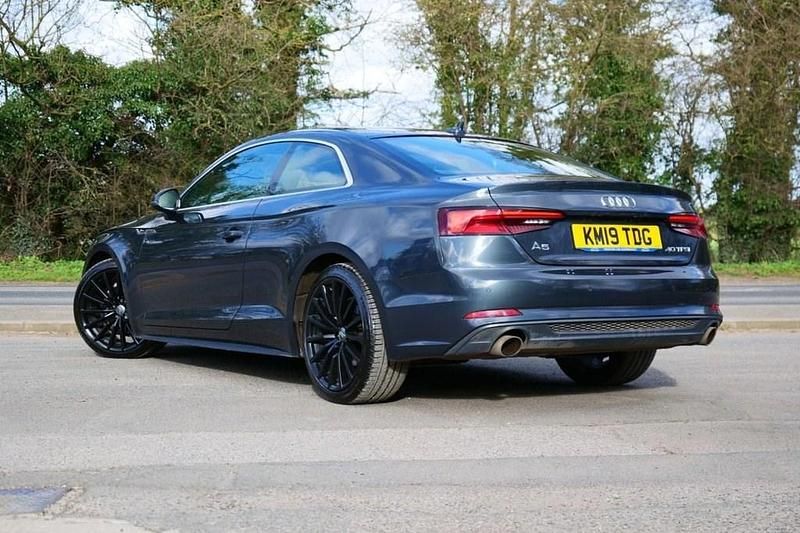 Used Audi A5 S-Line 190 HP (139 kW) 2019 Grey Coupe