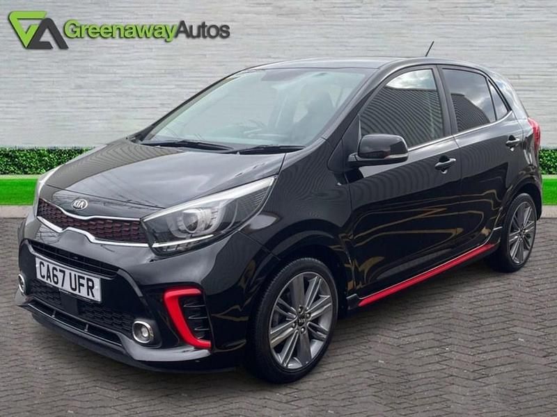 Used Kia Picanto GT-Line 83 HP (61 kW) 2018 Black Hatchback