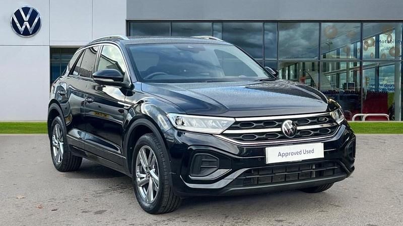 Used VW T-Roc R-line 150 HP (110 kW) 2022 Black  SUV