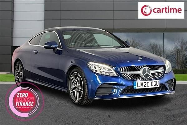 Used 2020 Mercedes C200 AMG line Coupe | £19,380 (Expensive) - Image 1/3