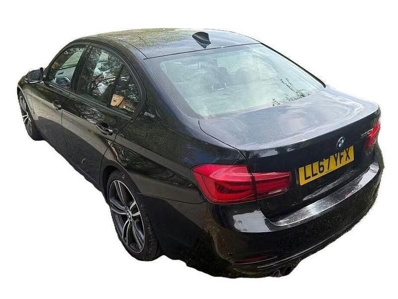 Used BMW 330e Sport Line 2017 Black Sedan