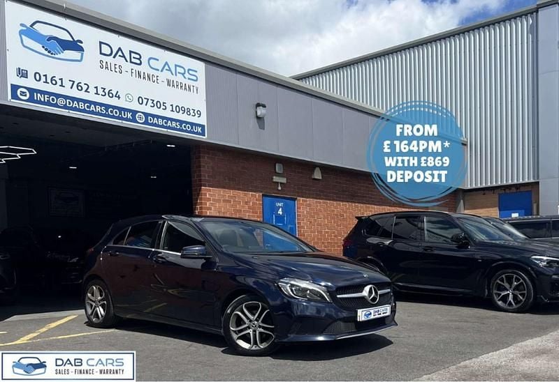 Blue Used 2018 Mercedes A200 Sport Edition Hatchback | £8,160 (Good price) - Image 1/3
