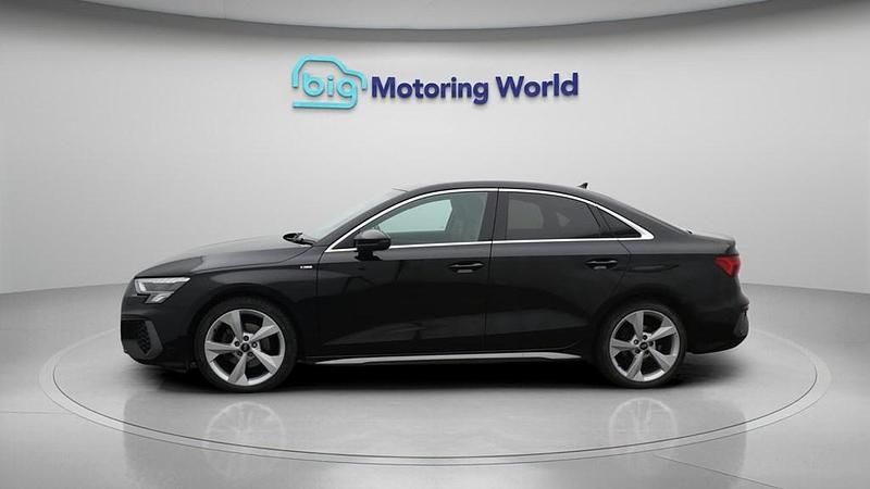 Used Audi A3 S-Line 110 HP (80 kW) 2022 Black Sedan
