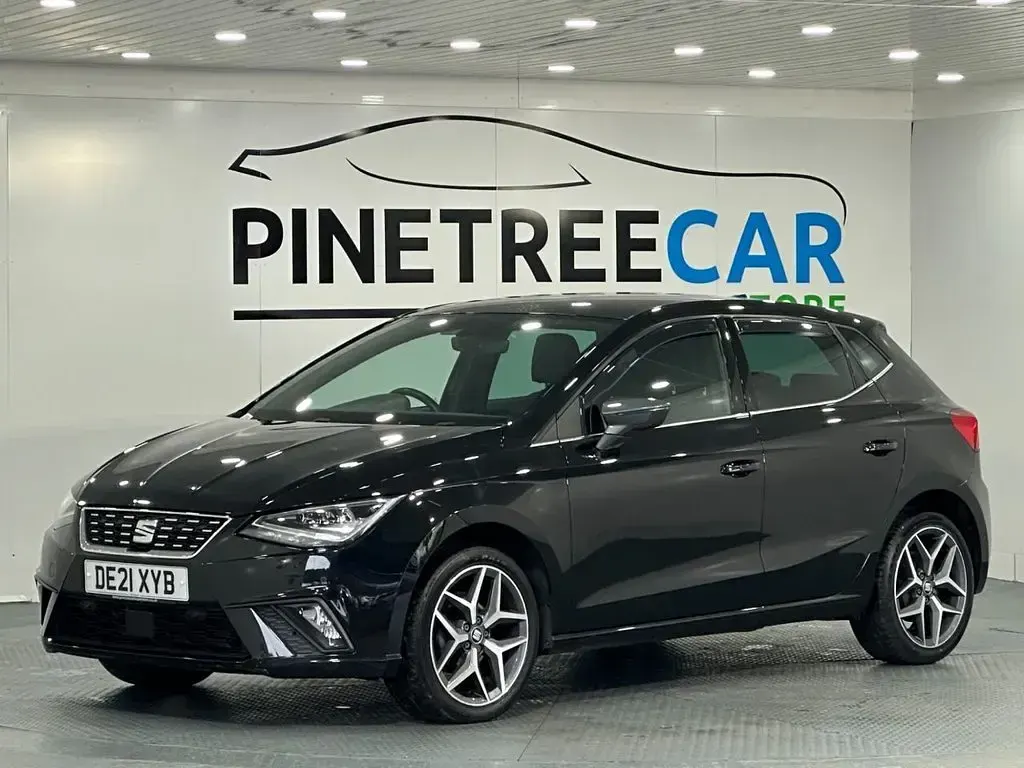 Used Seat Ibiza XCELLENCE Lux 95 HP (69 kW) 2021 Black Hatchback