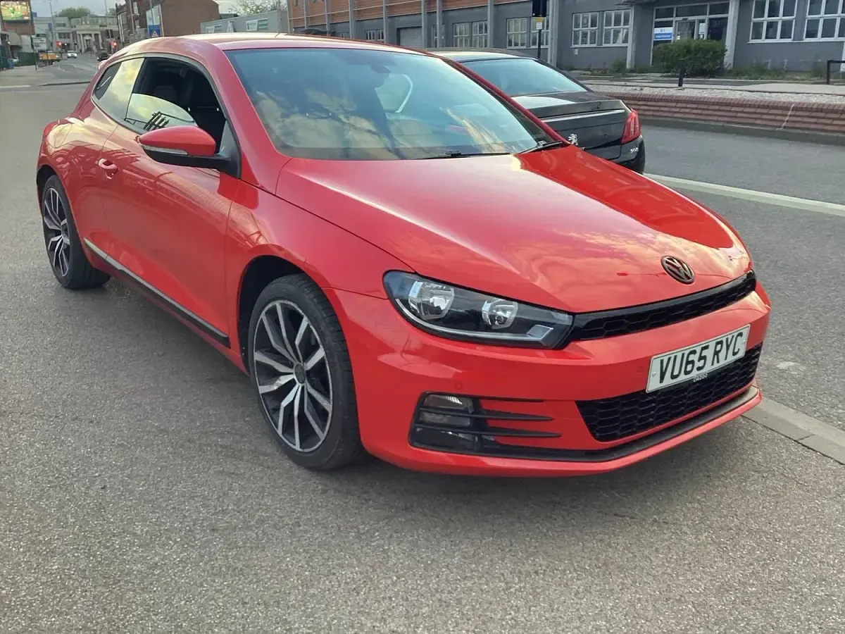 Used VW Scirocco GT 125 HP (91 kW) 2015 Red Coupe