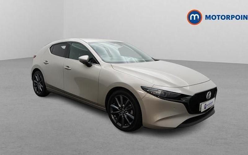 Silver Used 2025 Mazda 3 Exclusive-Line Hatchback | £19,249 - Image 1/4