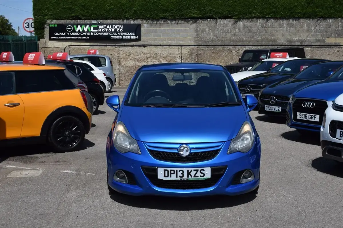 Used Vauxhall Corsa 2013 Blue Hatchback