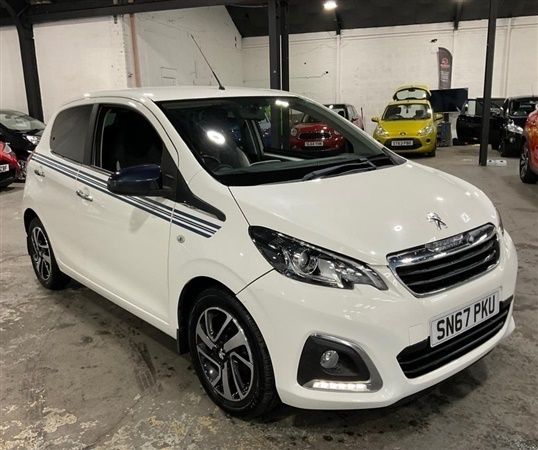 White Used 2017 Peugeot 108 Collection Hatchback | £5,999 (Fair price) - Image 1/1