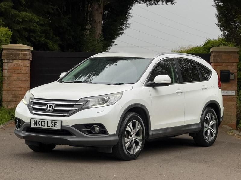 Begagnad Honda CR-V SR 2013 Vit SUV