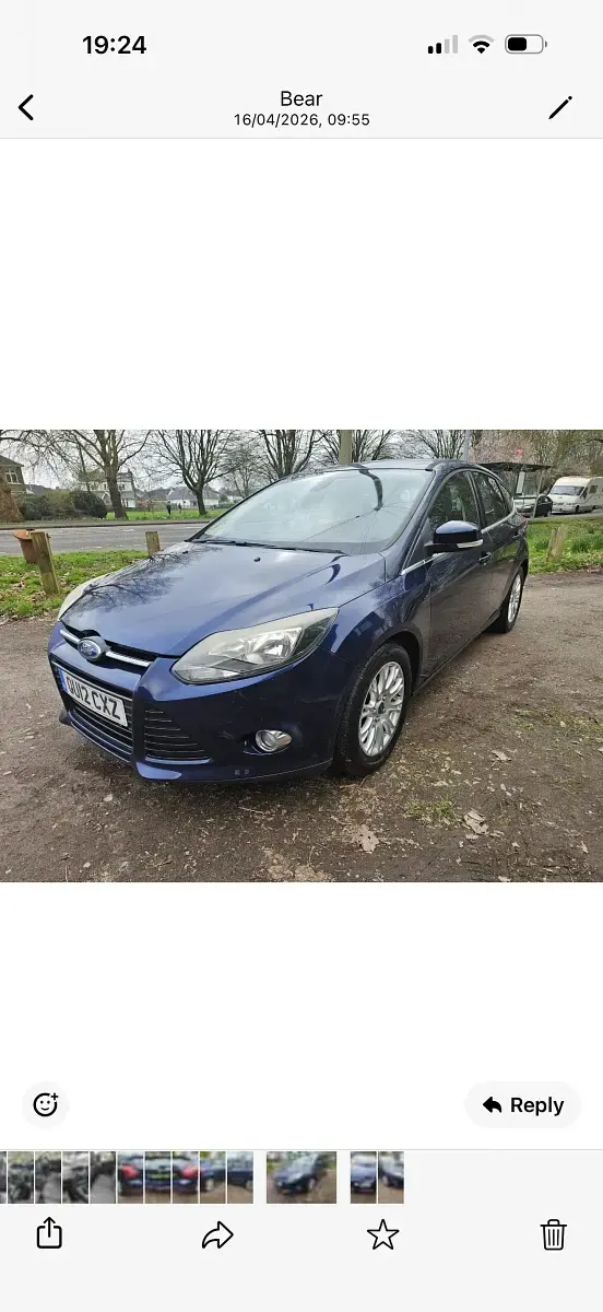 Begagnad Ford Focus Titanium 115 HK (84 kW) 2012 Blå Halvkombi