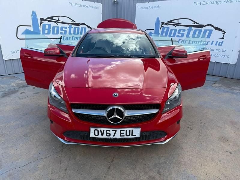 Used Mercedes CLA200 2017 Red Sedan
