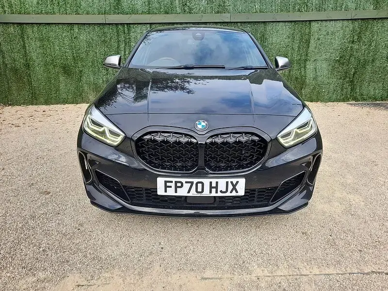 Used BMW M135 Sport Line 302 HP (222 kW) 2020 Black Hatchback