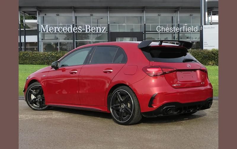 Used Mercedes A35 AMG Premium Plus 301 HP (221 kW) 2024 Red Hatchback