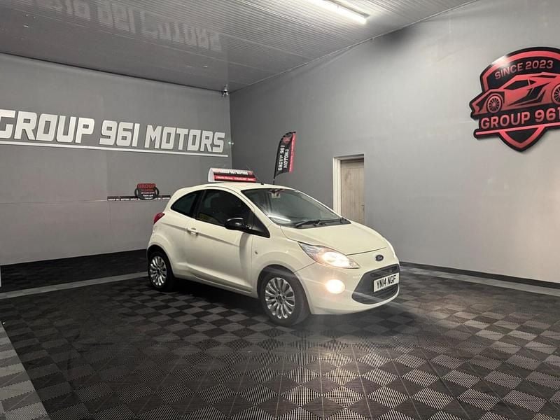 Used Ford Ka Zetec 2014 White Hatchback