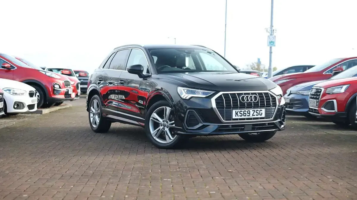 Used Audi Q3 S-Line 150 HP (110 kW) 2020 Black SUV