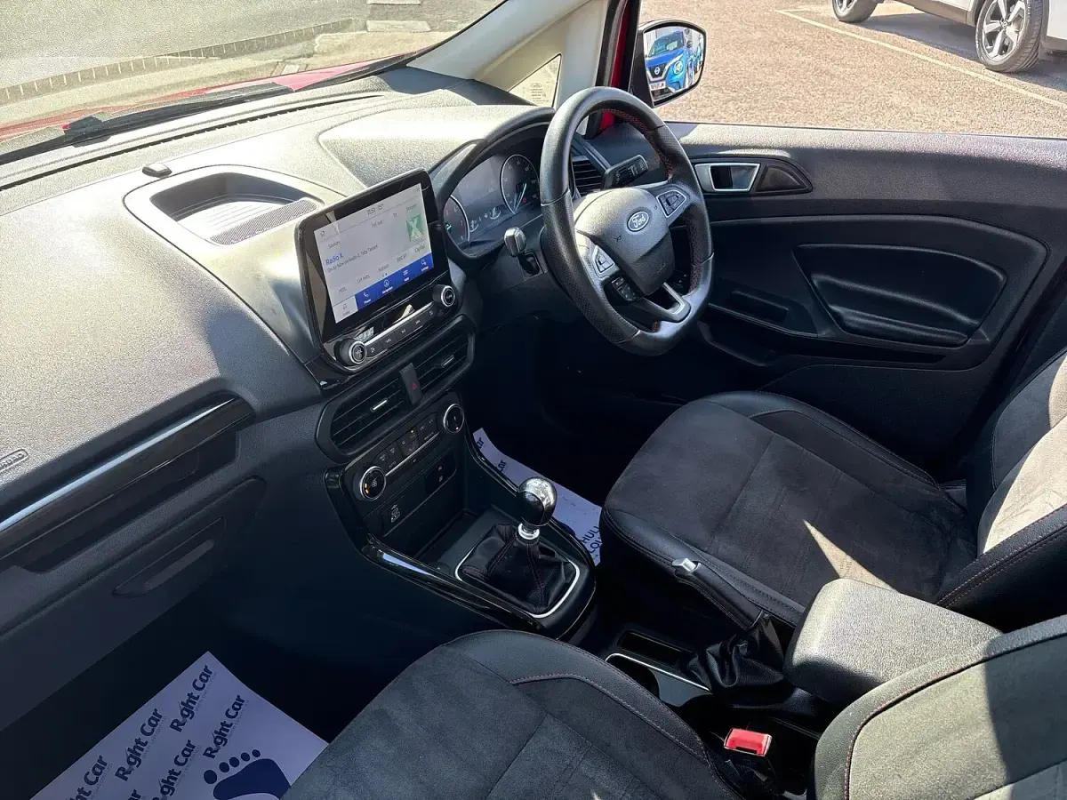 Used Ford Ecosport ST-Line 125 HP (91 kW) 2022 Red SUV